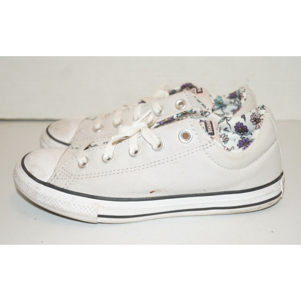 Converse All Star Chuck Taylor Gray Shoes Low Top Sneakers Kids Size 3